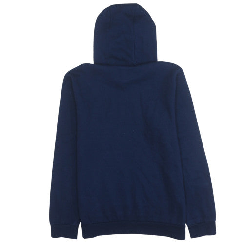 Boys UK Size 13-14 Years adidas Blue Pullover Hoodie