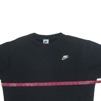 Womens UK Size S Nike Black Pullover Sweatshirt