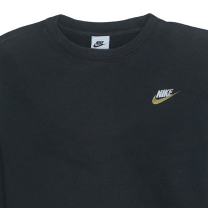 Womens UK Size S Nike Black Pullover Sweatshirt