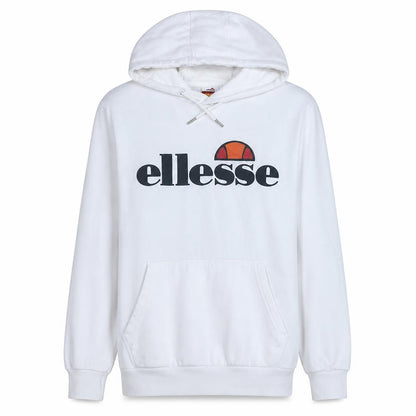 Womens UK Size 8 ellesse White Pullover Hoodie