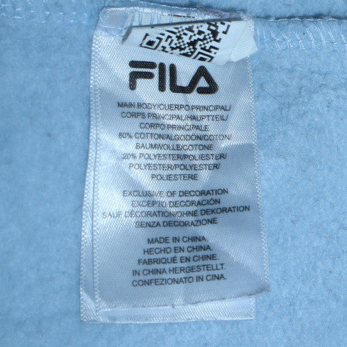 Womens UK Size L FILA Blue Pullover Sweatshirt