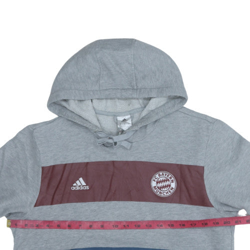 Mens UK Size M adidas Grey Pullover Hoodie