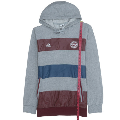 Mens UK Size M adidas Grey Pullover Hoodie