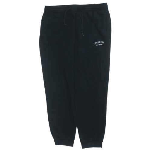 Mens UK Size XL Converse Regular Fit Jogger Black Trousers