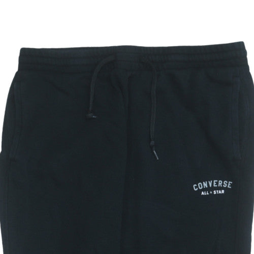 Mens UK Size XL Converse Regular Fit Jogger Black Trousers