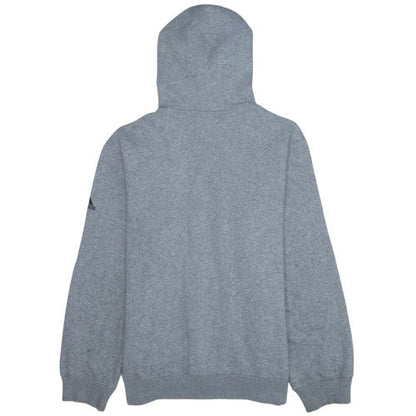 Mens UK Size L adidas Grey Full Zip Hoodie