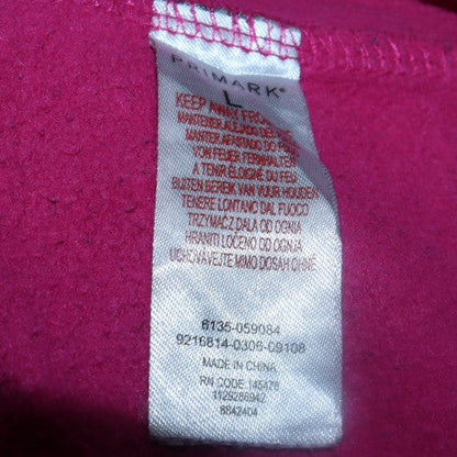 Womens UK Size L Lotto Pink Pullover Sweatshirt