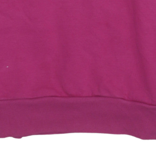 Womens UK Size L Lotto Pink Pullover Sweatshirt