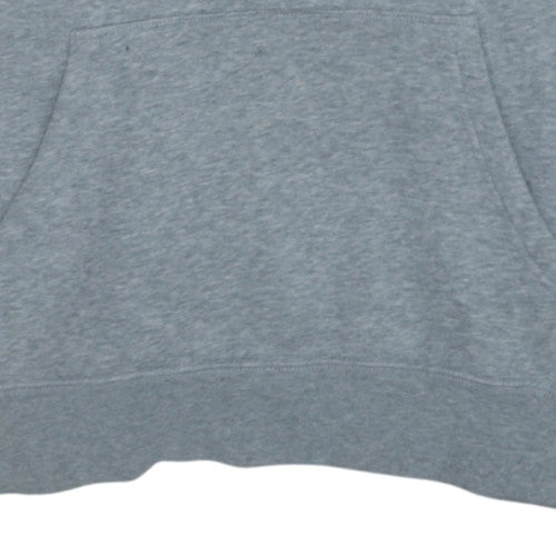 Mens UK Size L Nike Grey Pullover Hoodie