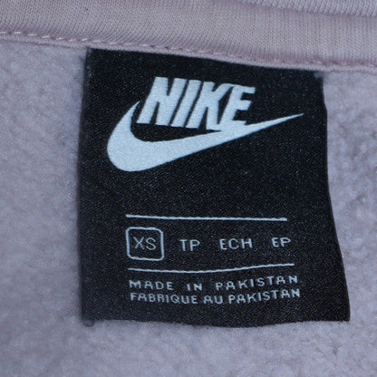 Womens UK Size XS Nike Pink Pullover Hoodie