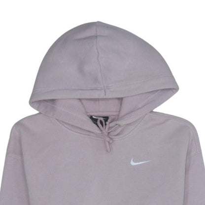 Womens UK Size XS Nike Pink Pullover Hoodie