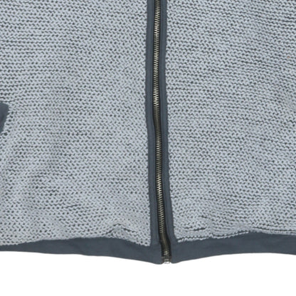 Weird Fish Men's Grey XL Full Zip Knit Casual Jacket