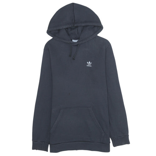 Mens UK Size M adidas Black Pullover Hoodie