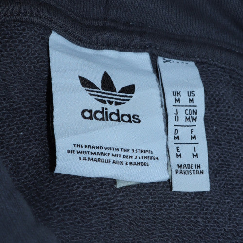 Mens UK Size M adidas Black Pullover Hoodie