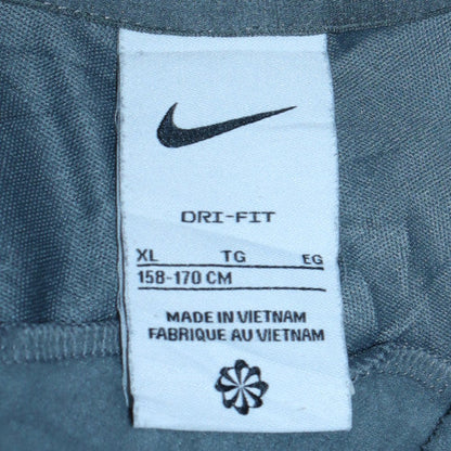 Nike Boys Grey XL Dri-Fit 1/4 Zip Long Sleeve Sports Sweatshirt