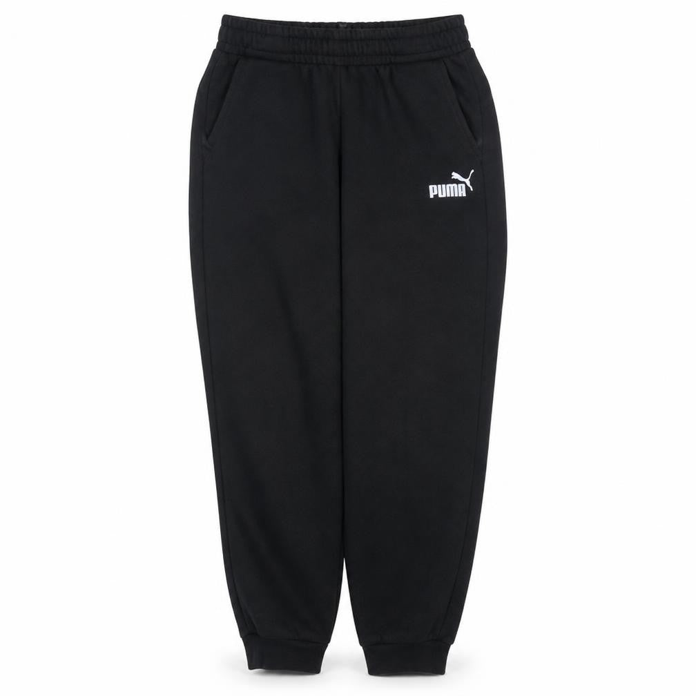Boys UK Size 14 Years PUMA Regular Fit Jogger Black Trousers