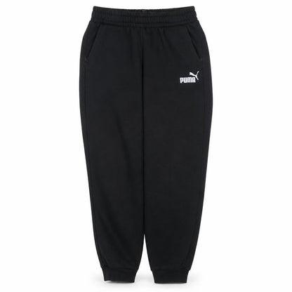 Boys UK Size 14 Years PUMA Regular Fit Jogger Black Trousers