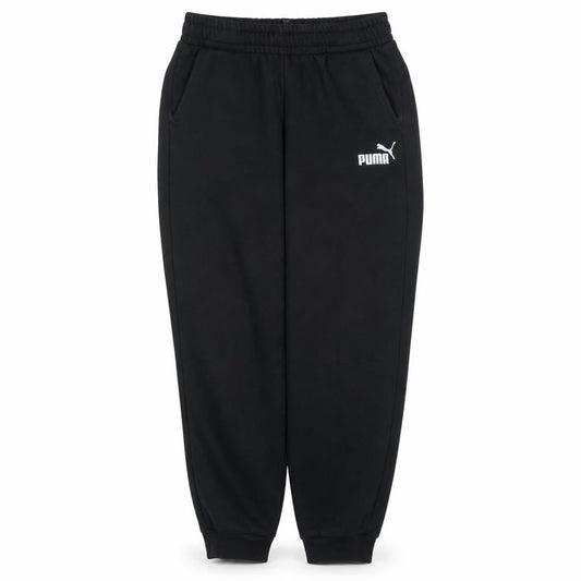 Boys UK Size 14 Years PUMA Regular Fit Jogger Black Trousers