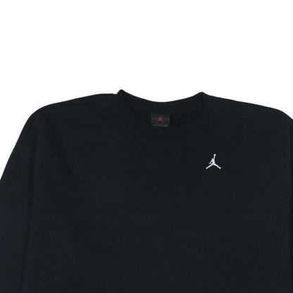 Womens UK Size XL Jordan Black Pullover Sweatshirt