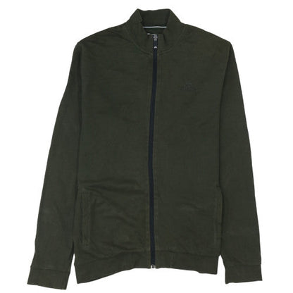 Kappa Mens Green Track Jacket Size L Cotton Full Zip Sportswear