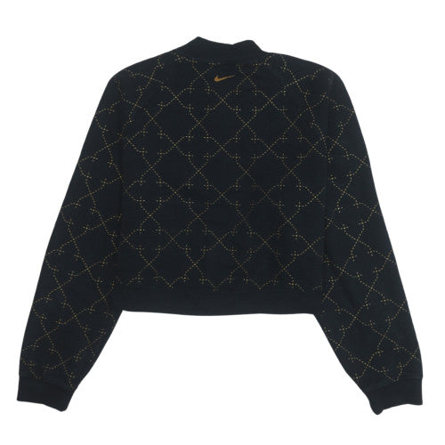 Womens UK Size XS Nike Black Pullover Sweatshirt