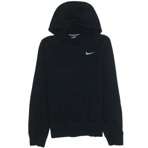 Womens UK Size XS Nike Black Pullover Hoodie