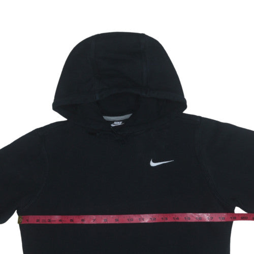 Womens UK Size XS Nike Black Pullover Hoodie