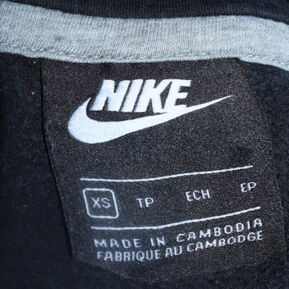 Womens UK Size XS Nike Black Pullover Hoodie