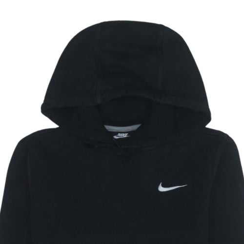 Womens UK Size XS Nike Black Pullover Hoodie