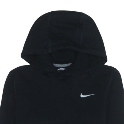 Womens UK Size XS Nike Black Pullover Hoodie
