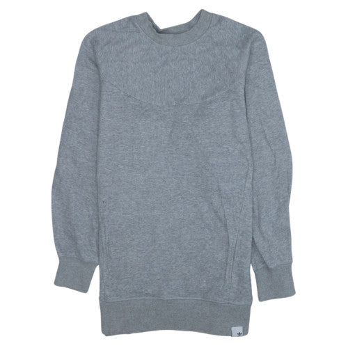 Womens UK Size 14 adidas Grey Pullover Sweatshirt