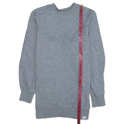 Womens UK Size 14 adidas Grey Pullover Sweatshirt