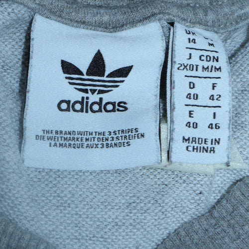 Womens UK Size 14 adidas Grey Pullover Sweatshirt