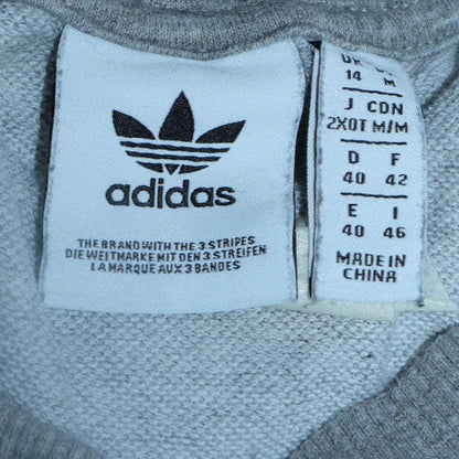 Womens UK Size 14 adidas Grey Pullover Sweatshirt