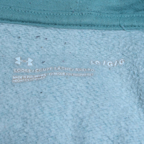 Womens UK Size L Under armour Blue Pullover Hoodie