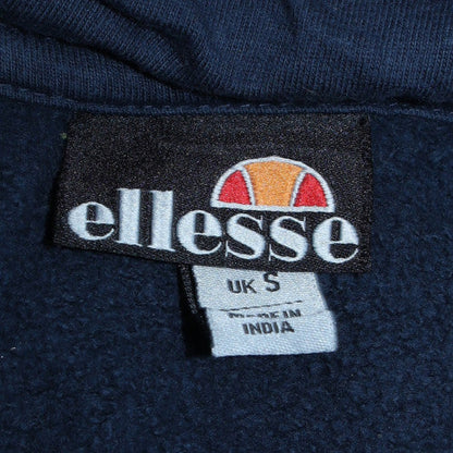 Mens UK Size S ellesse Blue Pullover Hoodie