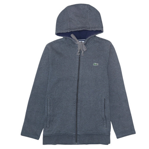 Mens UK Size XS Lacoste Sport Grey Full Zip Hoodie