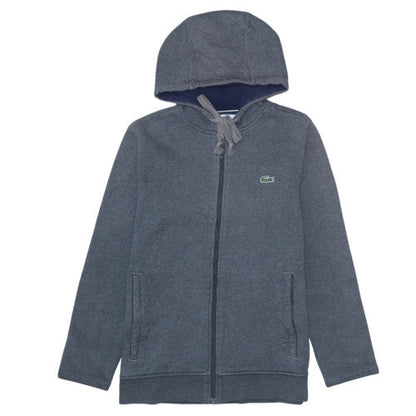 Mens UK Size XS Lacoste Sport Grey Full Zip Hoodie