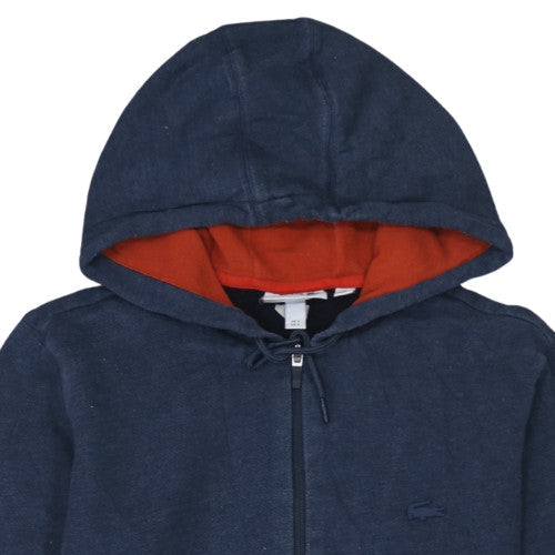 Mens UK Size S Lacoste Blue Full Zip Hoodie