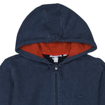 Mens UK Size S Lacoste Blue Full Zip Hoodie