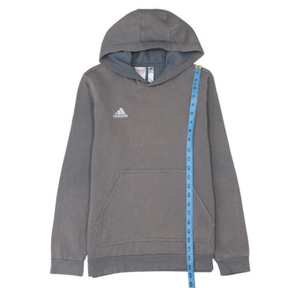 Boys UK Size 13-14 Years adidas Grey Pullover Hoodie