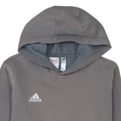Boys UK Size 13-14 Years adidas Grey Pullover Hoodie