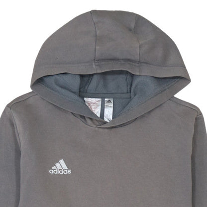 Boys UK Size 13-14 Years adidas Grey Pullover Hoodie