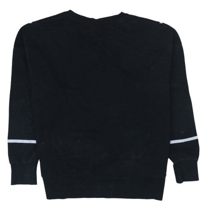 Womens UK Size 10/12 NASA Black Pullover Sweatshirt