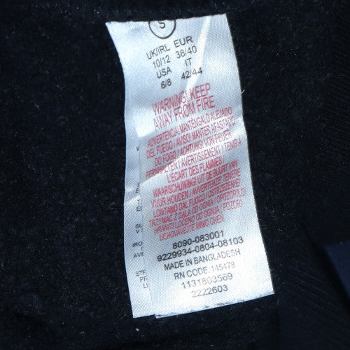 Womens UK Size 10/12 NASA Black Pullover Sweatshirt