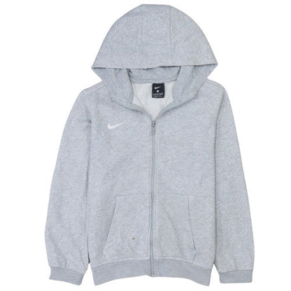 Boys UK Size 12-13 Years Nike Grey Full Zip Hoodie
