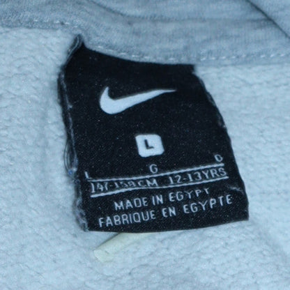 Boys UK Size 12-13 Years Nike Grey Full Zip Hoodie