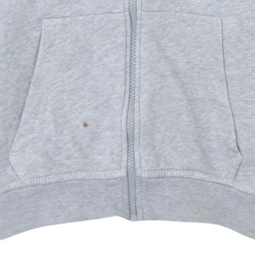 Boys UK Size 12-13 Years Nike Grey Full Zip Hoodie