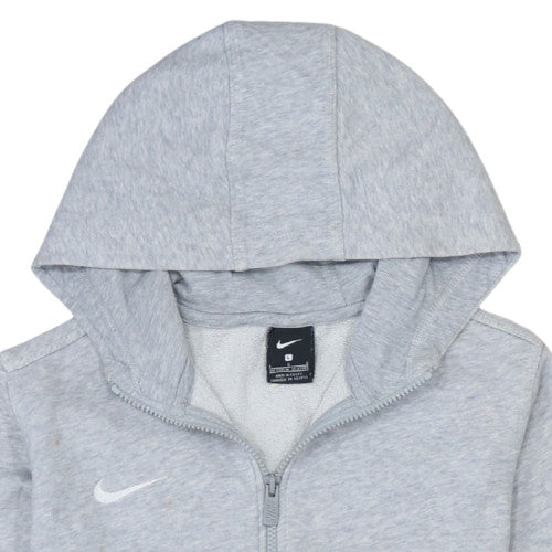 Boys UK Size 12-13 Years Nike Grey Full Zip Hoodie