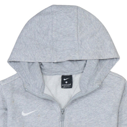 Boys UK Size 12-13 Years Nike Grey Full Zip Hoodie